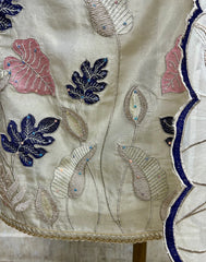 Cosmo Tissue Unstitched Suit Set With Cosmo Tissue Dupatta