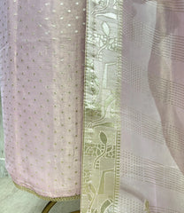 Premium Embroidered Tissue Unstitched Suit Set