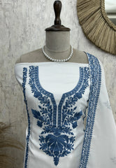 Thread Work Kota Unstitched Suit Set