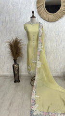 Premium Tissue Unstitched suit set