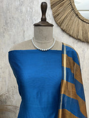 Maheshwari Silk Unstitched Suit