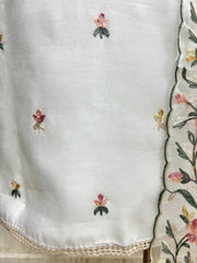 Fine Thread Work Modal Unstitched Suit Set