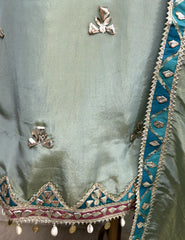 Gotta Work Tissue Silk Unstitched Suit Set