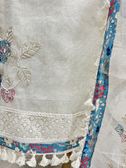 Kota Unstitched Suit Set With Necktie Design