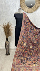 Hexagon Reversible Moonlight Pashmina Shawl With Curated Box Packaging