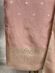 Blush Elegance Unstiched Suit