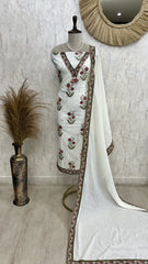 Block Print Cotton Unstitched Suit Set