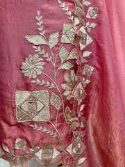 Onex Unstitched Suit Set With Applique Work