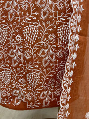 Mul Unstitched Suit Set With Thread Work