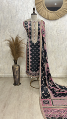 Classic Ethnic Charm Unstiched Suit