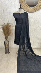 Embroidered Grace Unstiched Suit