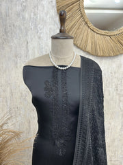 Embroidered Grace Unstiched Suit