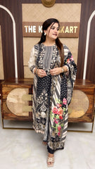 Printed Muslin Co-Ord Set