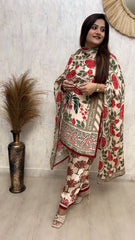 Printed Crepe Co-Ord Set