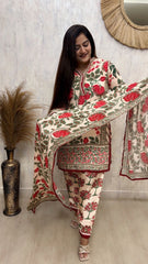 Floral Print Crepe Co-Ord Set