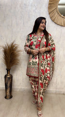 Printed Crepe Co-Ord Set