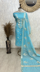 Pastel Bloom Grace Unstitched Suit