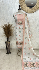 Blossom Trail Beauty Unstitched Suit