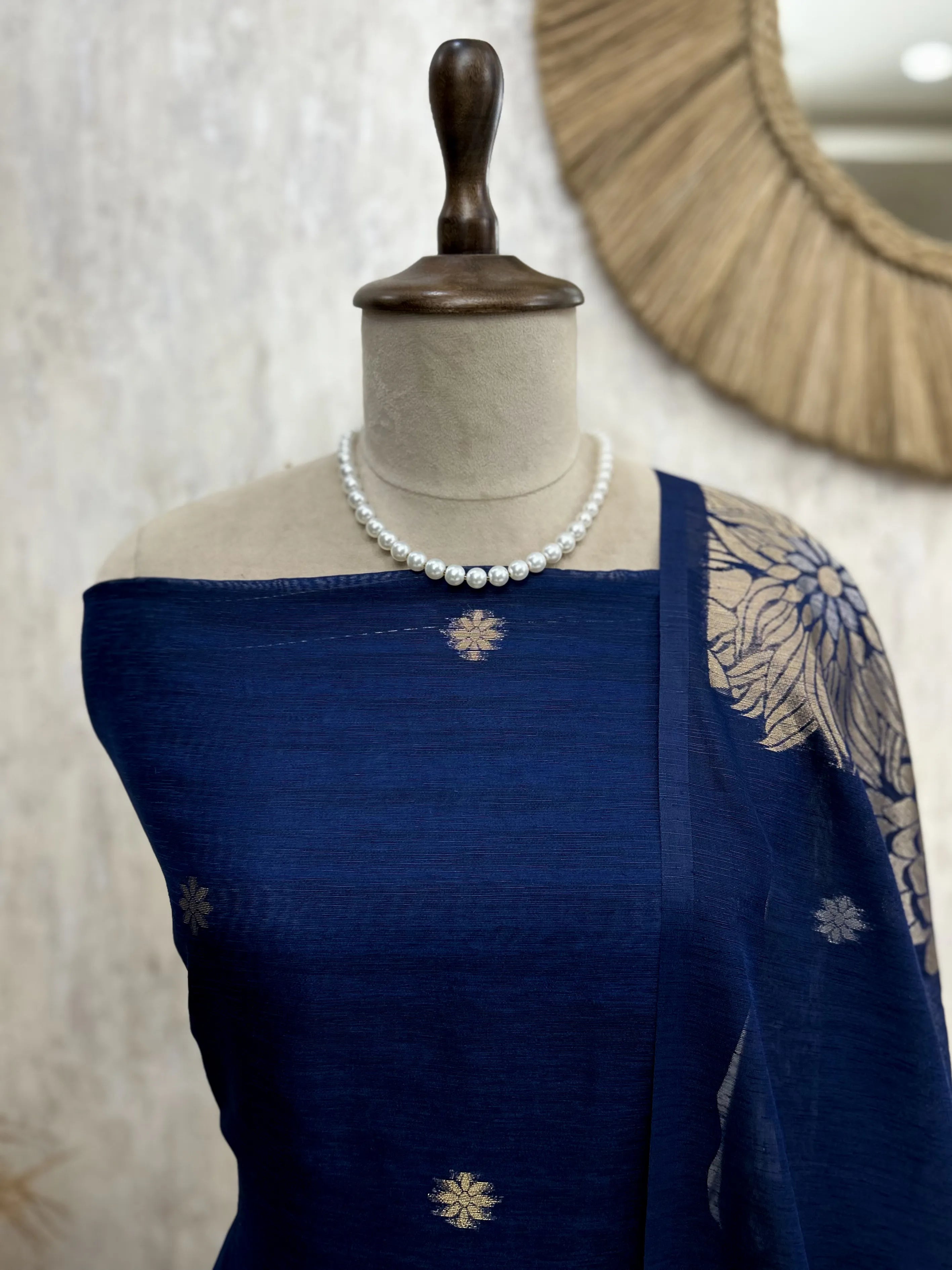 Jamdani Unstitched Suit Set With Jamdani Dupatta