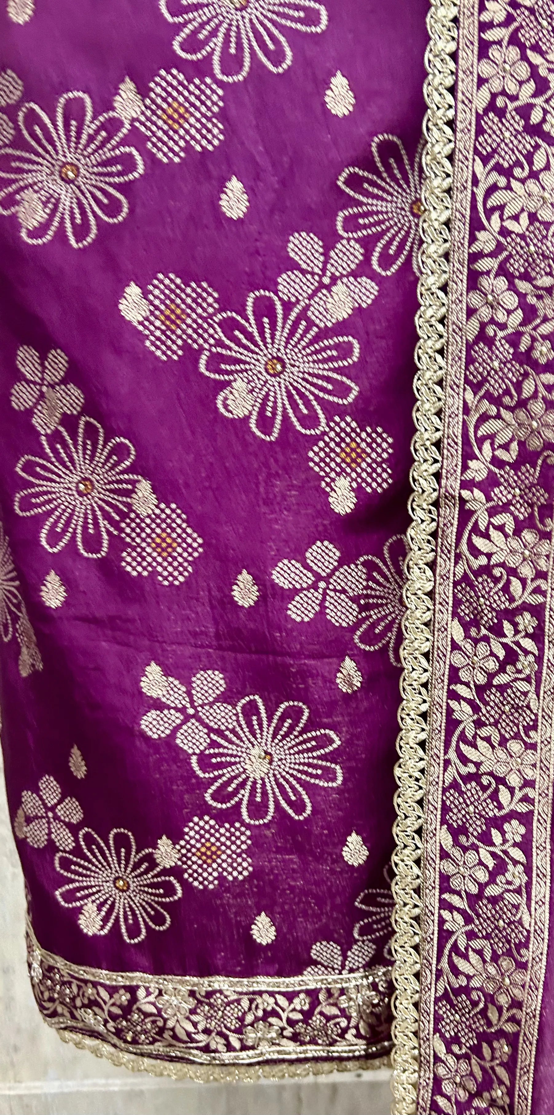 Cosmo Tissue Unstitched Suit Set Featuring Cosmo Tissue Dupatta