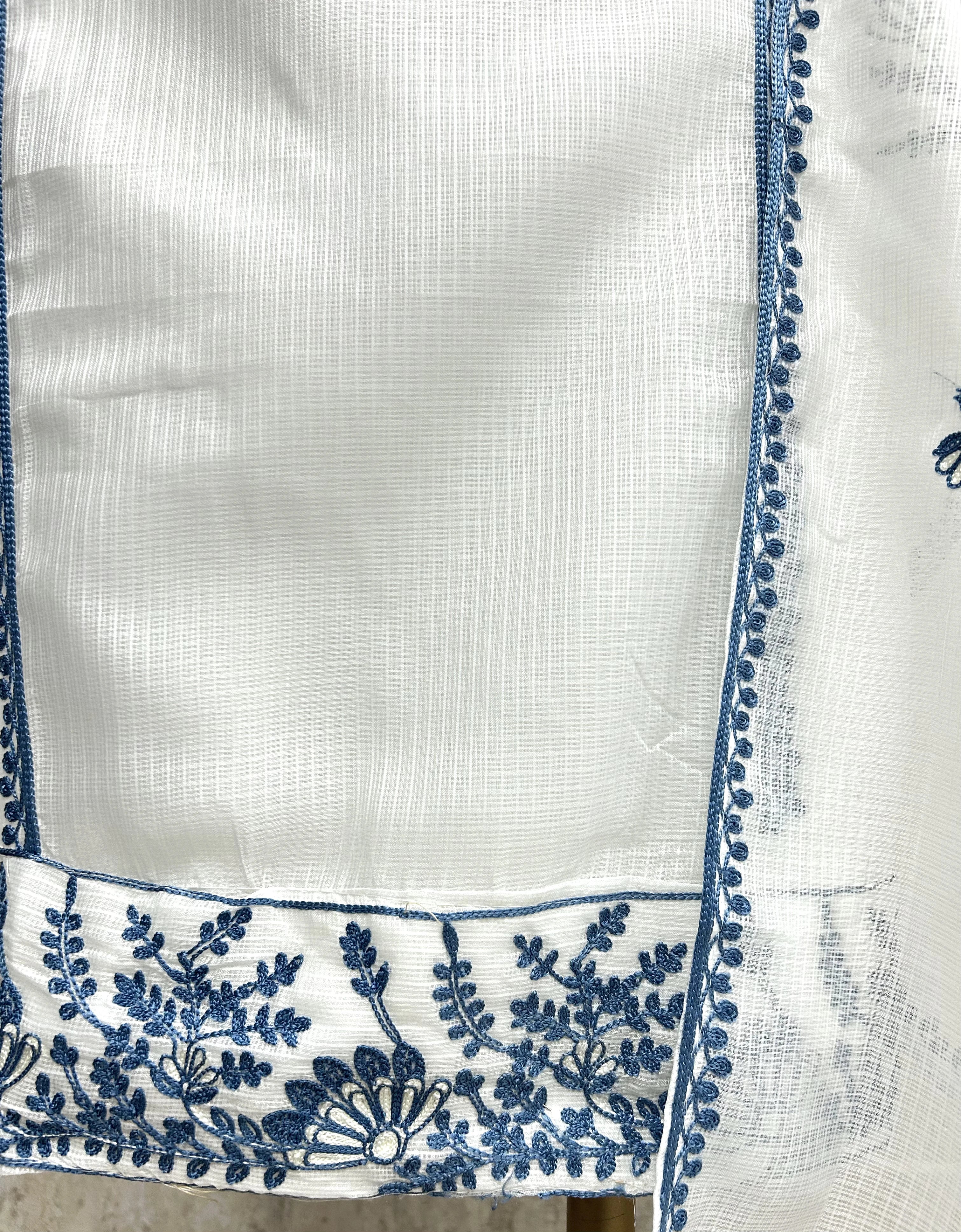 Thread Work Kota Unstitched Suit Set