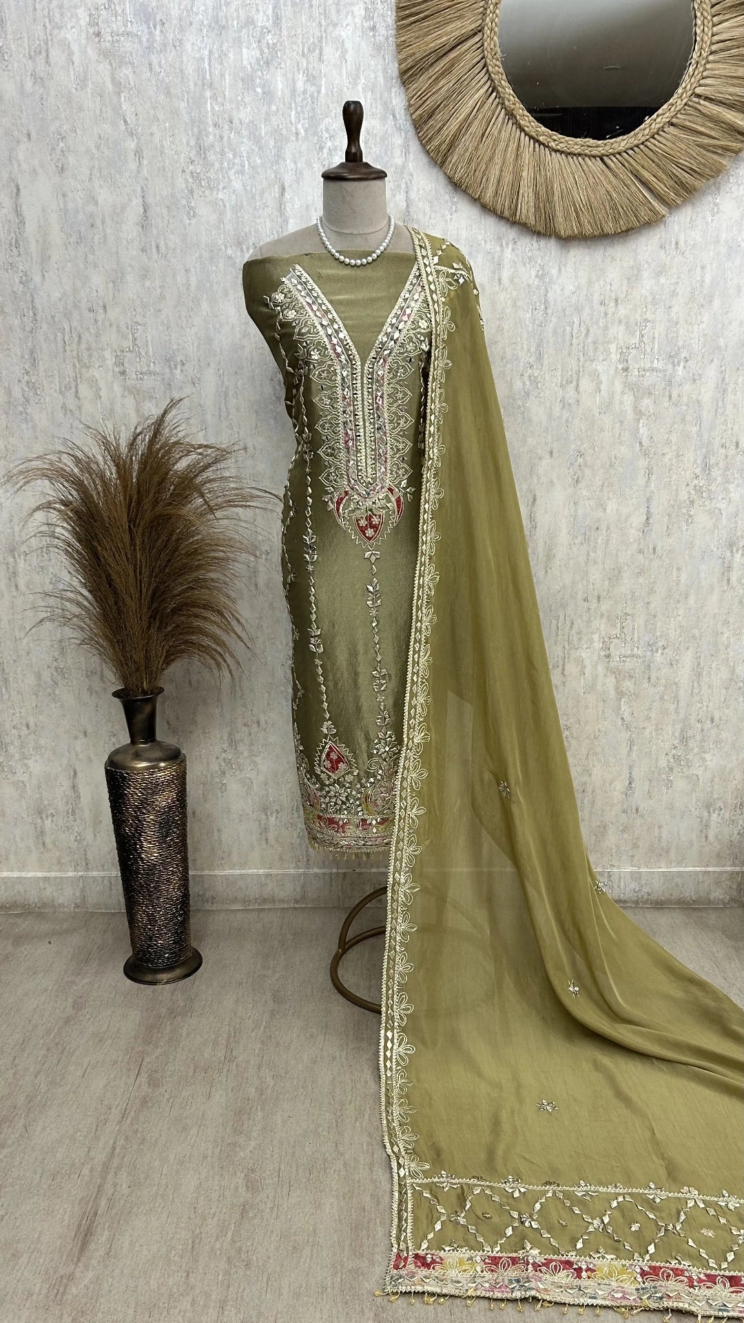 Tissue Unstitched suit set