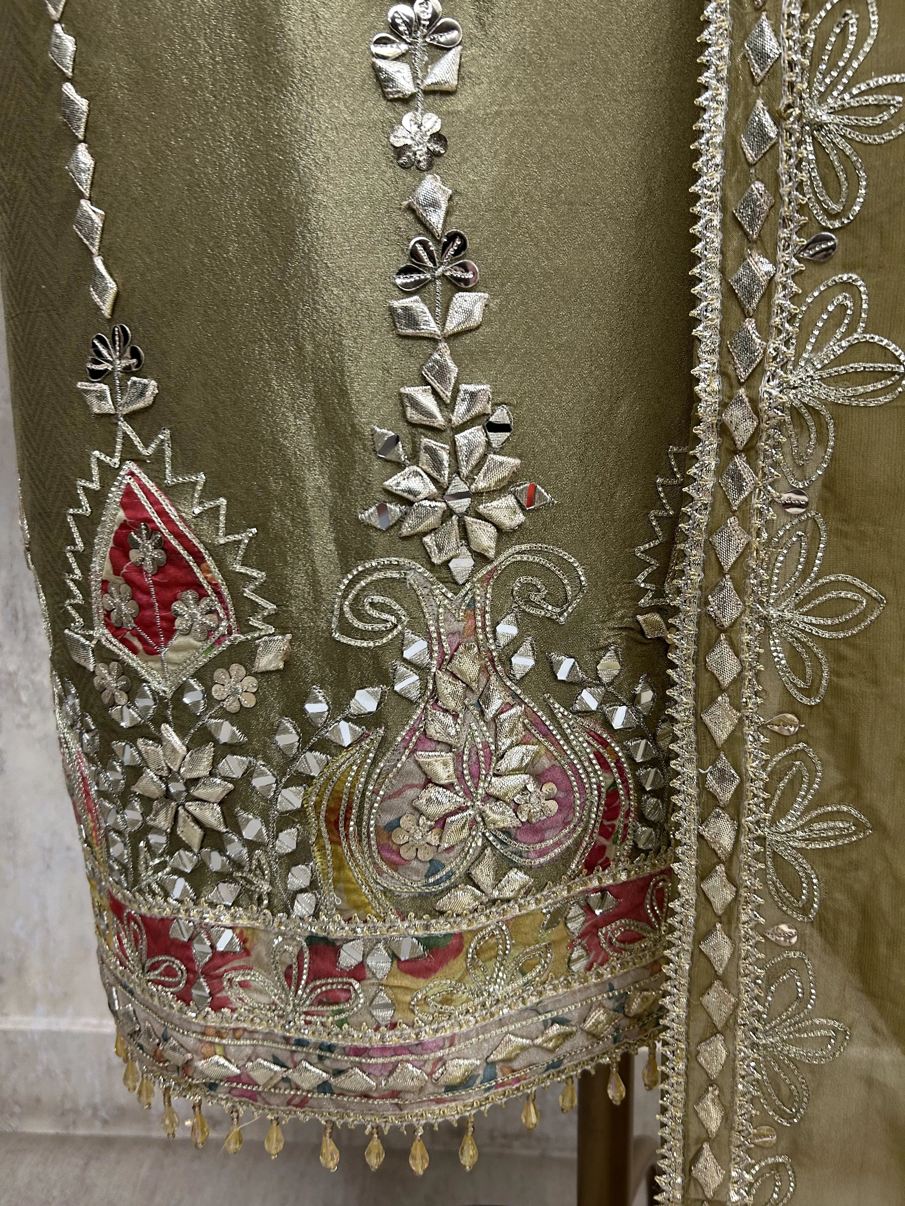 Tissue Unstitched suit set