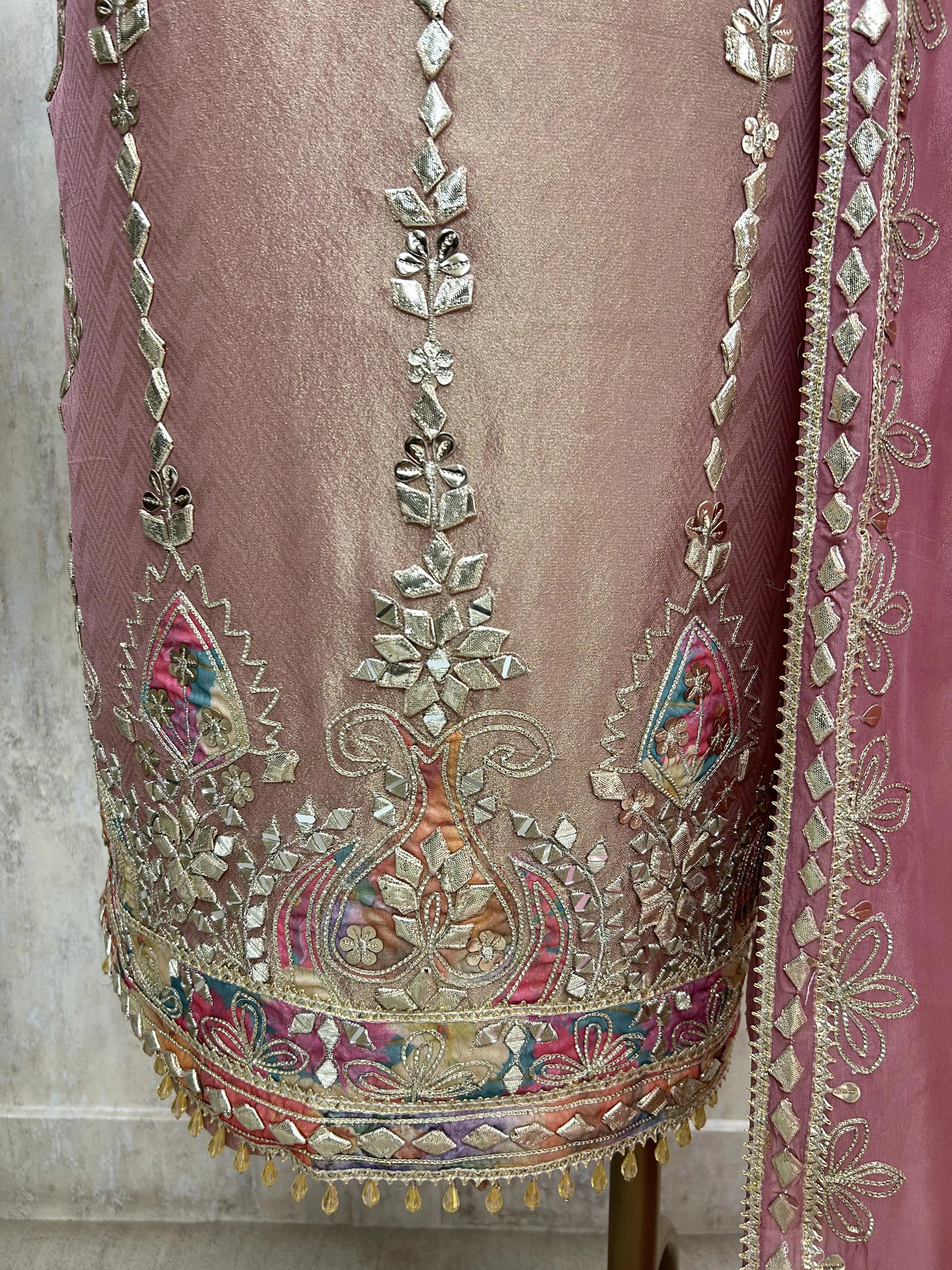 Tissue Unstitched suit set