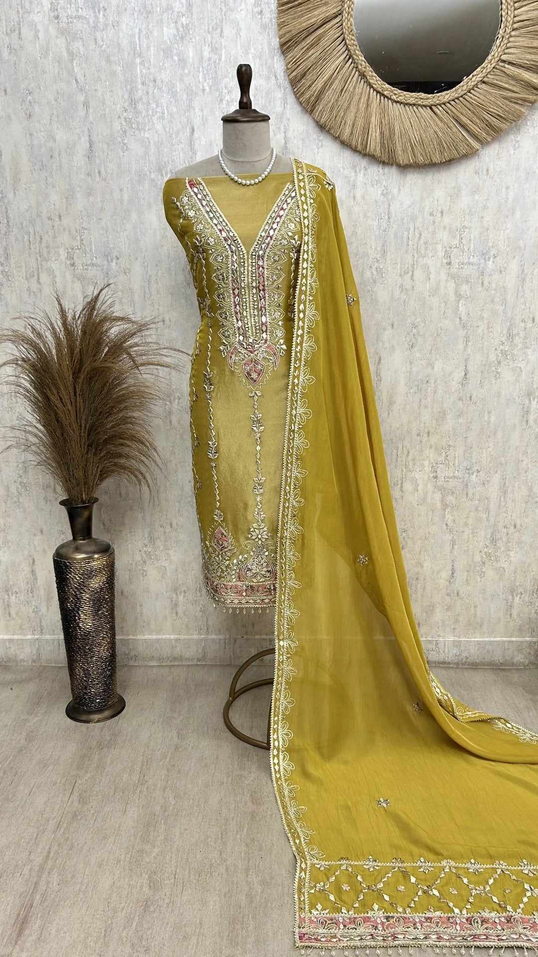 Tissue Unstitched suit set