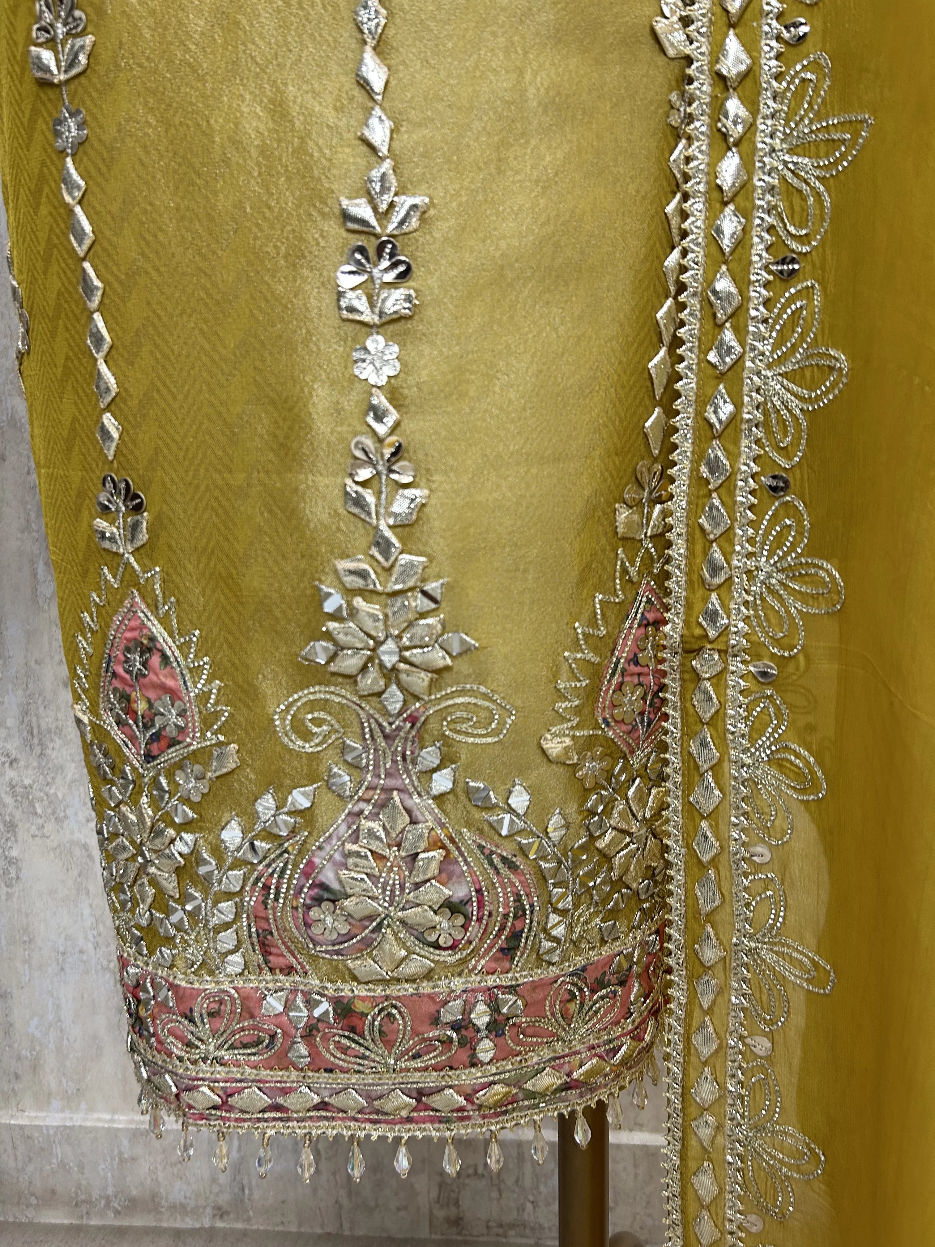 Tissue Unstitched suit set