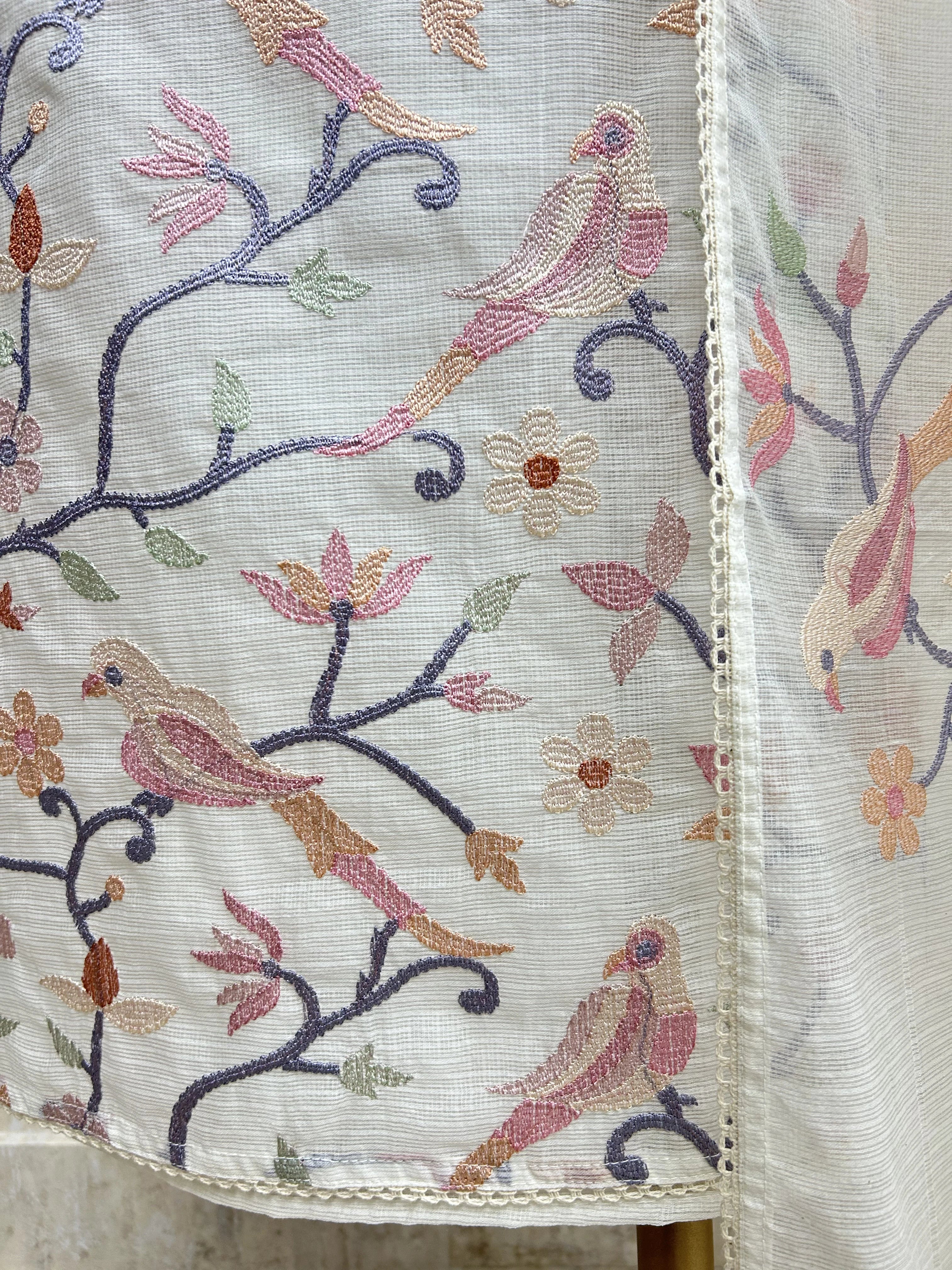 Thread Embroidery Kota Unstitched Suit Set