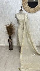 Ivory Elegance Unstitched suit