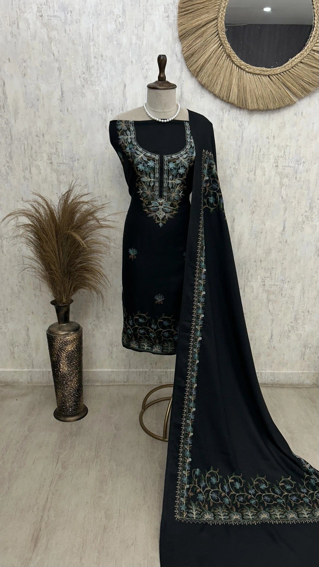 Kashmiri Unstitched suit set