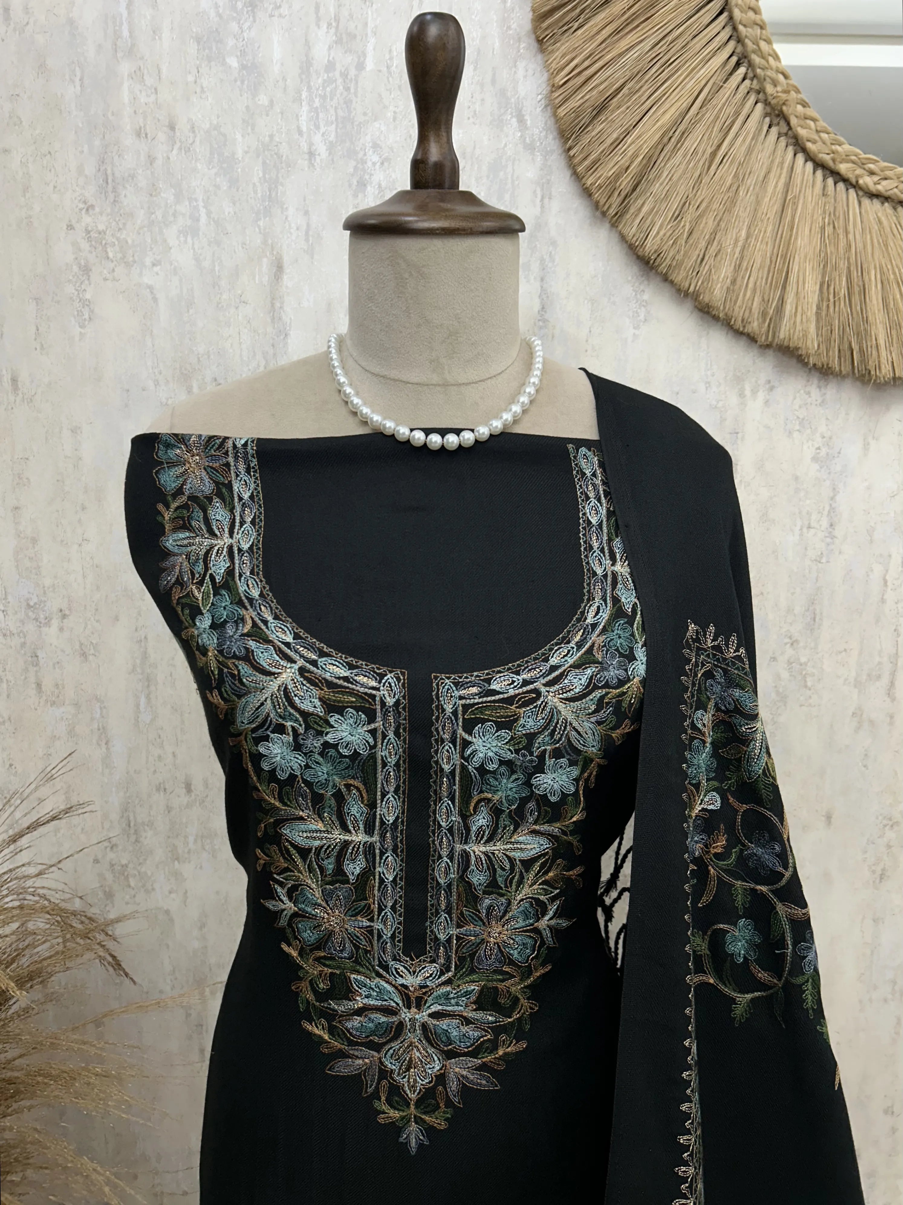 Kashmiri Unstitched suit set