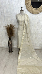 Ivory Elegance Unstitched suit