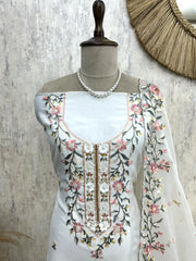 Fine Thread Work Modal Unstitched Suit Set