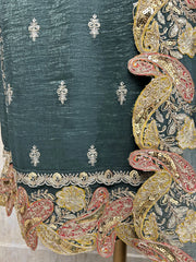 Sequence Work On Onex Unstitched Suit Set
