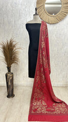 Graceful Non Reversible Pashmina Unisex Stole With Curated Box Packaging