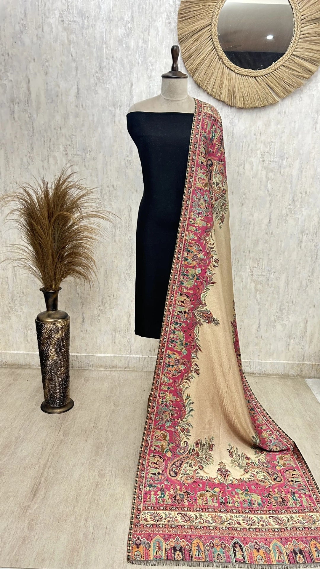 Reversible Moonlight Unisex Shawls With Curated Box Packaging