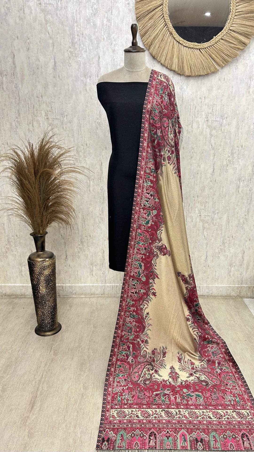 Reversible Moonlight Unisex Shawls With Curated Box Packaging