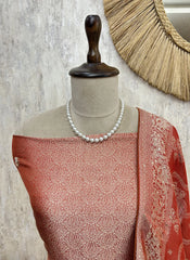 Premium Brocade Silk Unstitched Suit