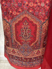 Sunehri phool kashmiri unstitched suit