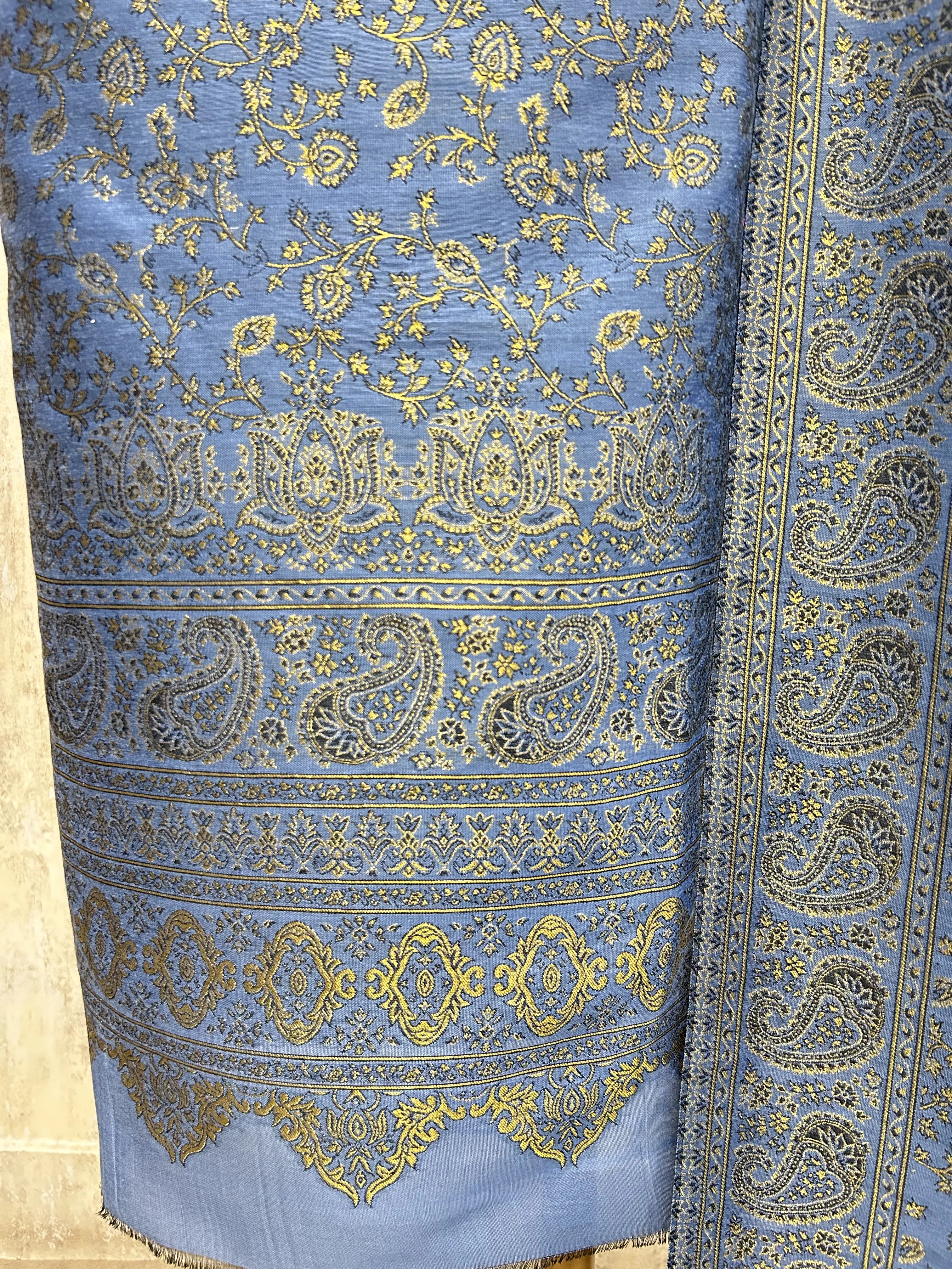 Paisley pashmina Unstitched suit