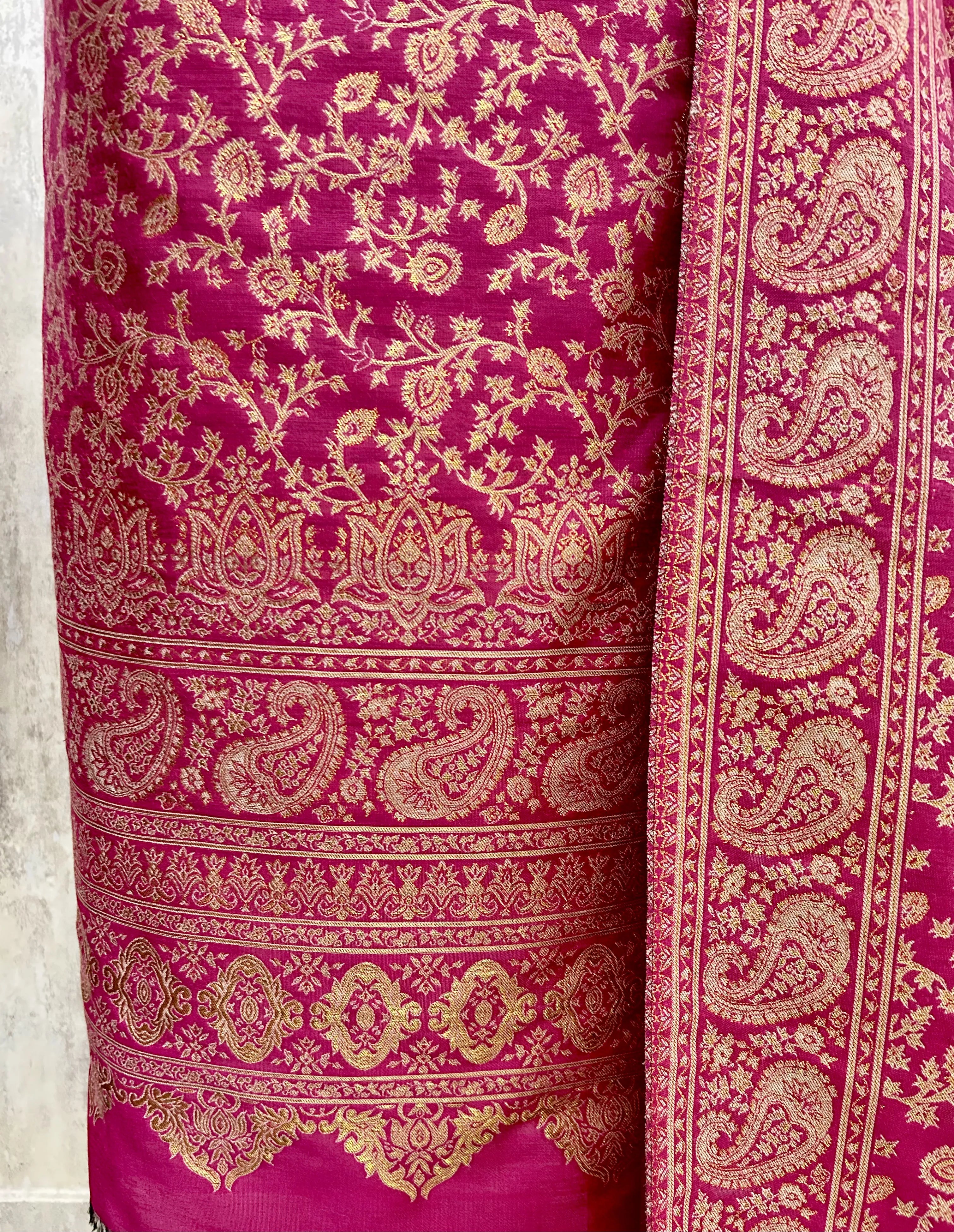 Paisley pashmina Unstitched suit