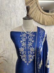 Premium Gajji Silk Unstitched suit