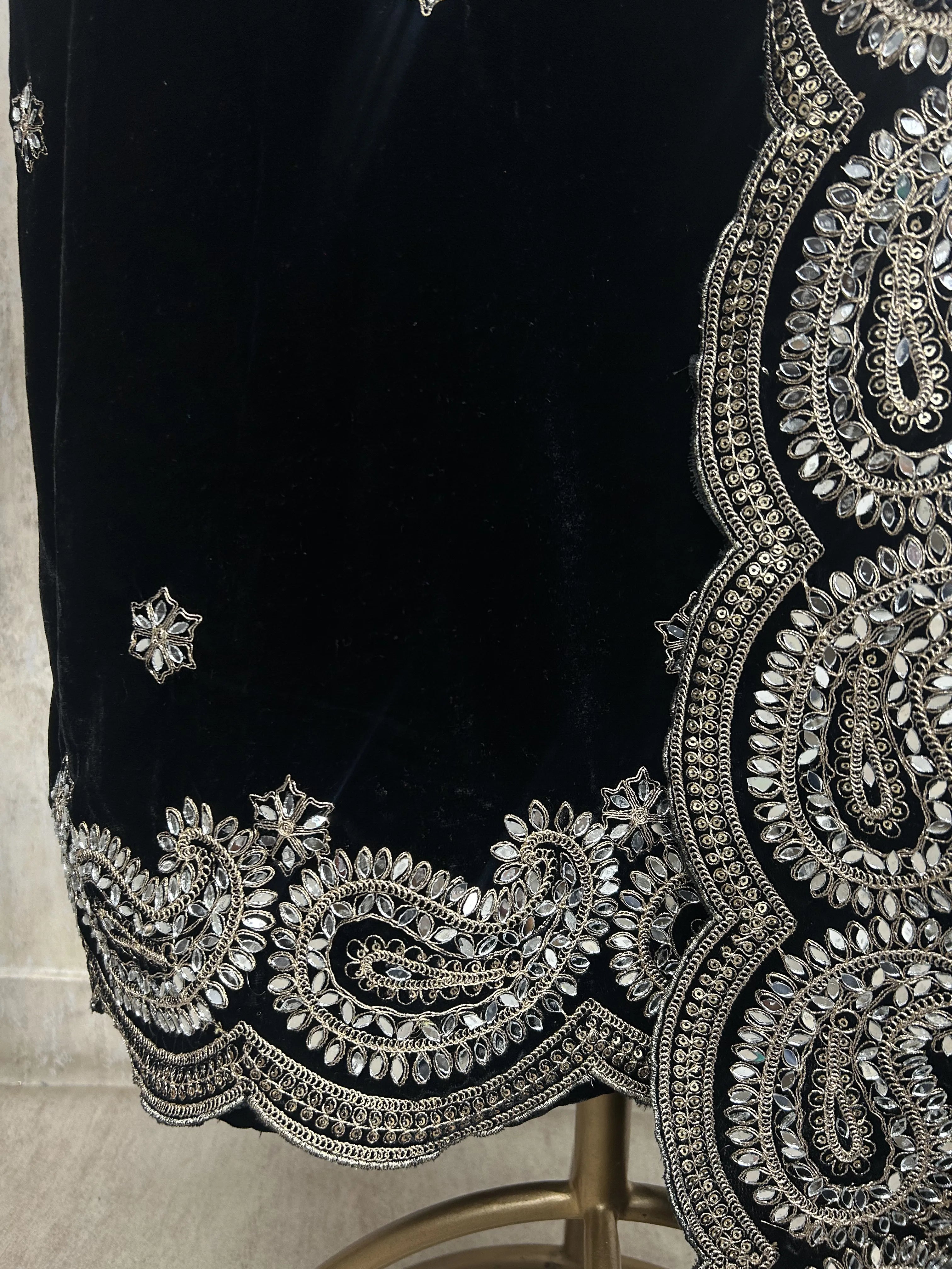 Regal Velvet Unstitched Suit