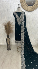 Regal Velvet Unstitched Suit