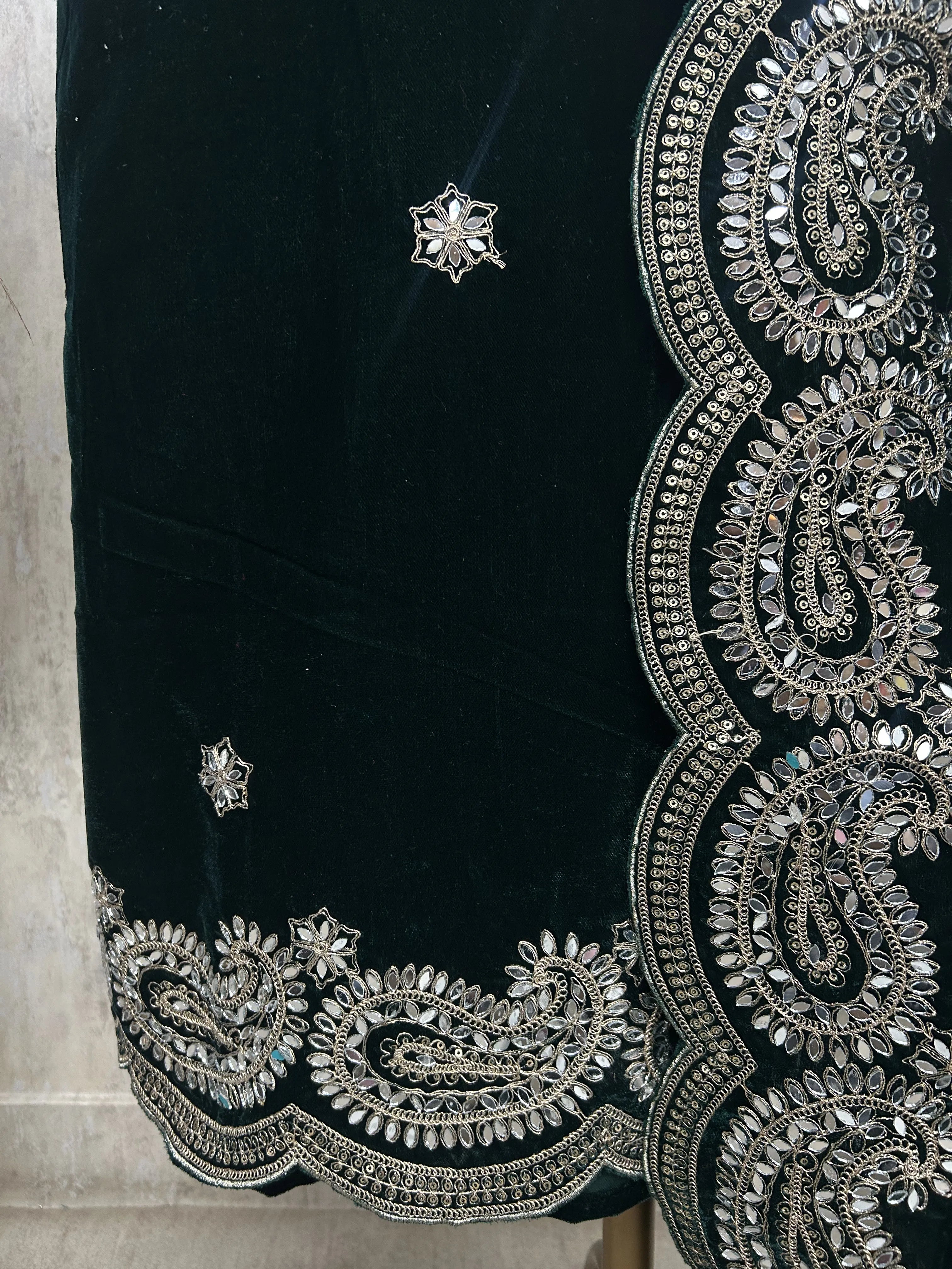 Regal Velvet Unstitched Suit