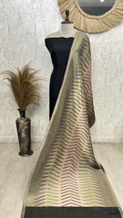 Moonlight reversible Ikkat Unisex Stoles With Curated Box Packaging