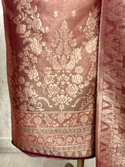Fine Silk Luxury Unstitched Suit